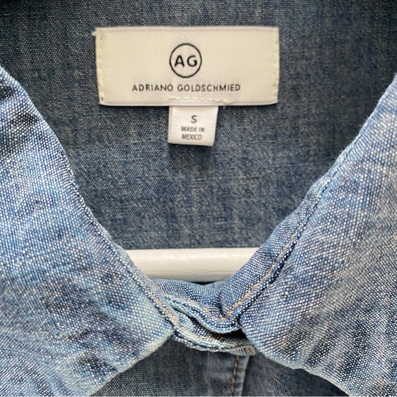 AG Adriano Goldschmeid Jean Shirt Blue - Picture 5 of 6